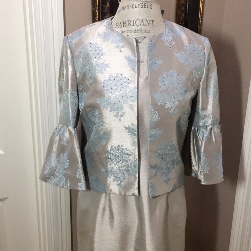 ⬇️ JESSICA HOWARD 2-pc, Sz 8, Dress+Jacket Worn 1x